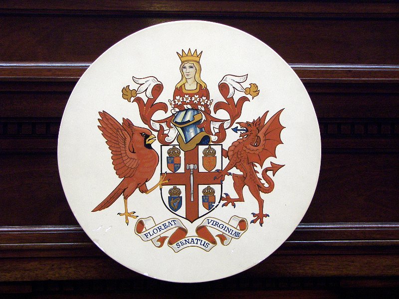 100_3788.jpg - Seal of the Senate of Virginia