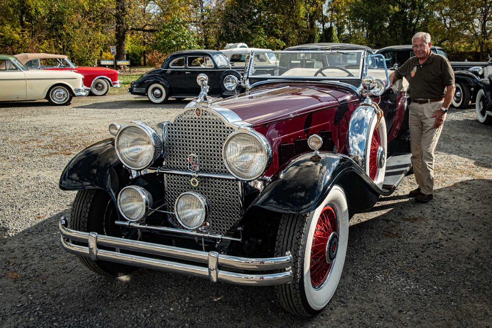 033.jpg - Al Becker with his 1930 745 roadsterPhoto by Raymond Boc