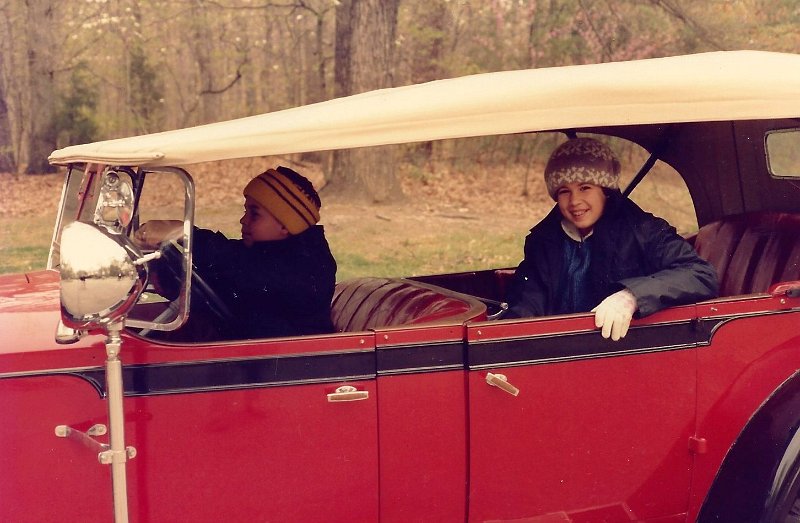 SCAN1300-002.JPG - Paul and Becky Burton in Ray Burton's 1928 Single Six Phaeton
