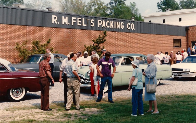 SCAN0403-002.JPG - ODPCers at Felts Ham Processing Plant, Ivor, VA