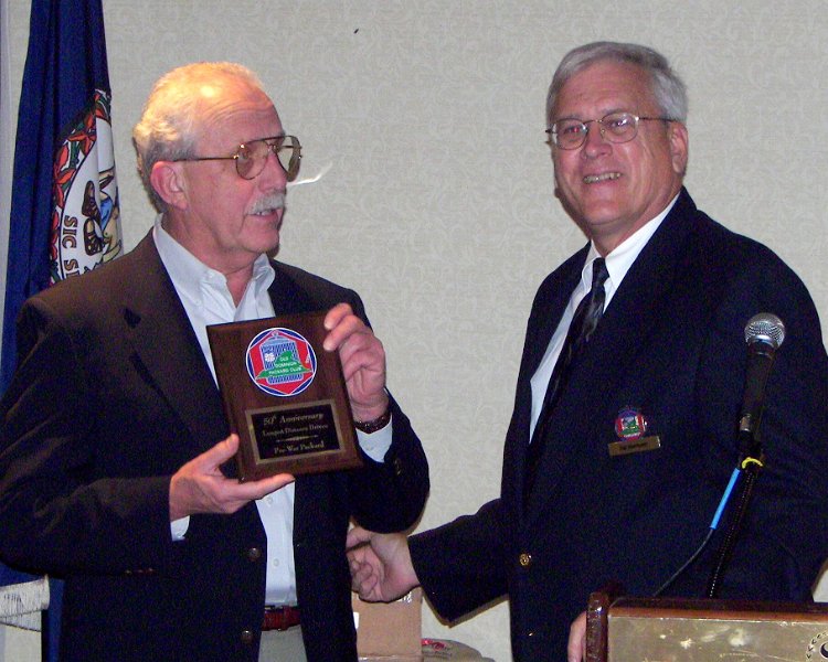100_3945.jpg - John Duester gets the Pre-War Long Distance Award