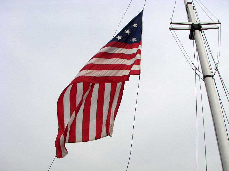 100_2550.jpg - The night flag comes down