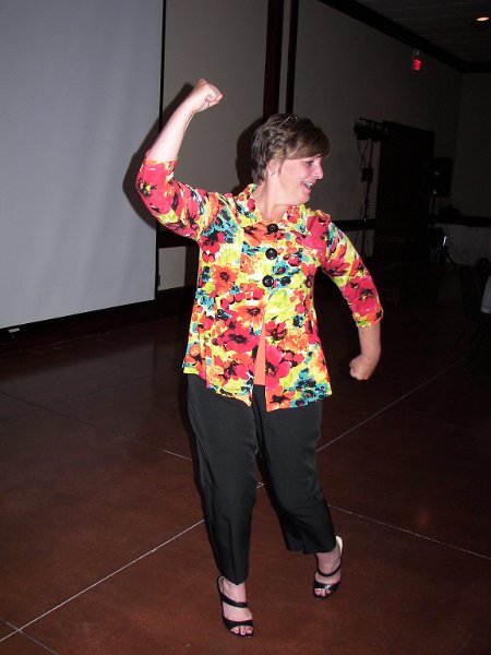 100_4885.jpg - Laurie is glad it's over