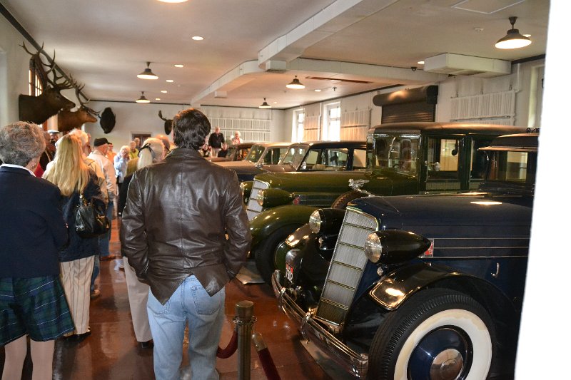 DSC_0170.JPG - Inside the chauffeur's garage at Nemours Mansion