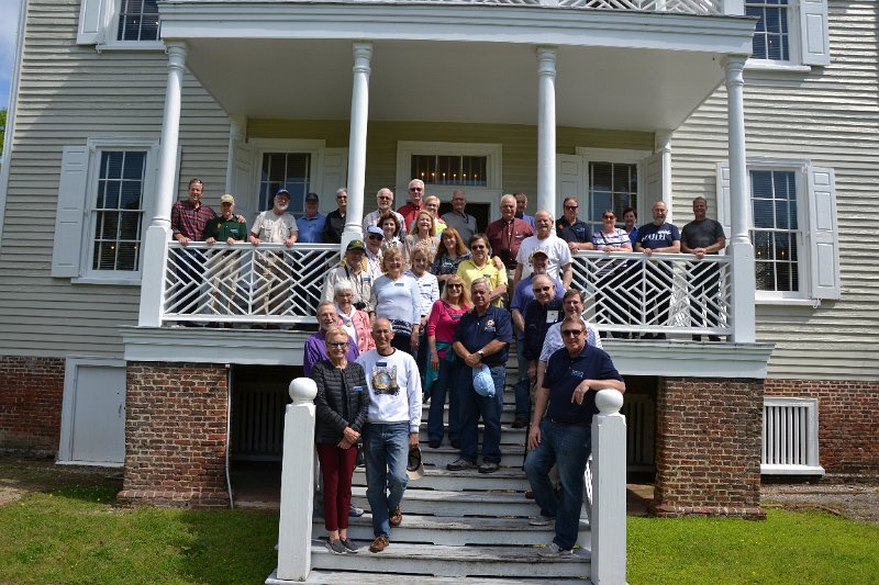 DSC_0066.JPG - ODPCers at Historic Hope Plantation House