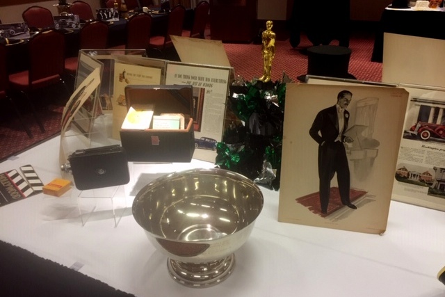 IMG_8744-001.JPG - Diffee Bowl and Oscar paraphernalia.  Susan Myers photo