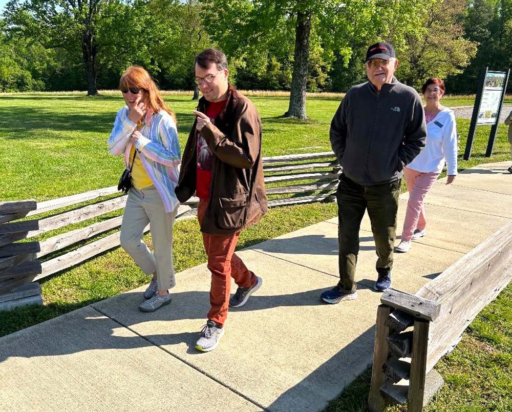 11.jpg - Kathy Duke, Harry Hoyt, Bob Montague, and Mary Coulombe.