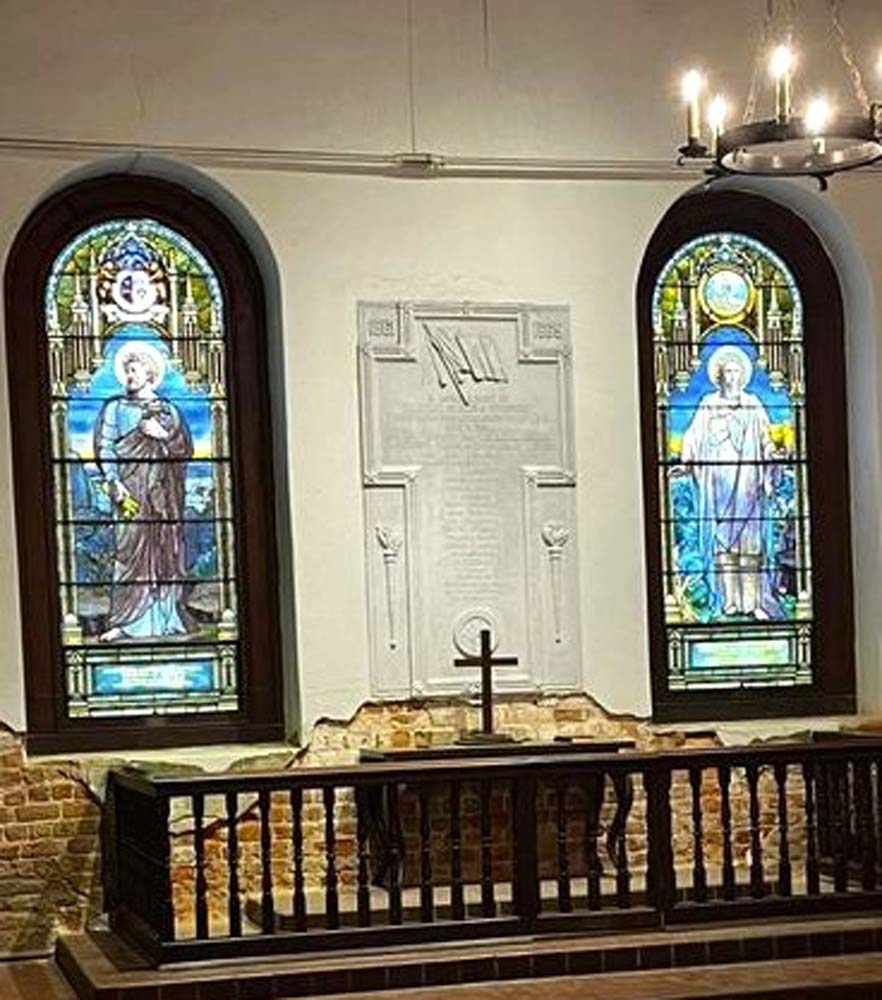 28.jpg - Blandford Church has more than 14 stained glass windows designed by Louis Comfort Tiffany.
