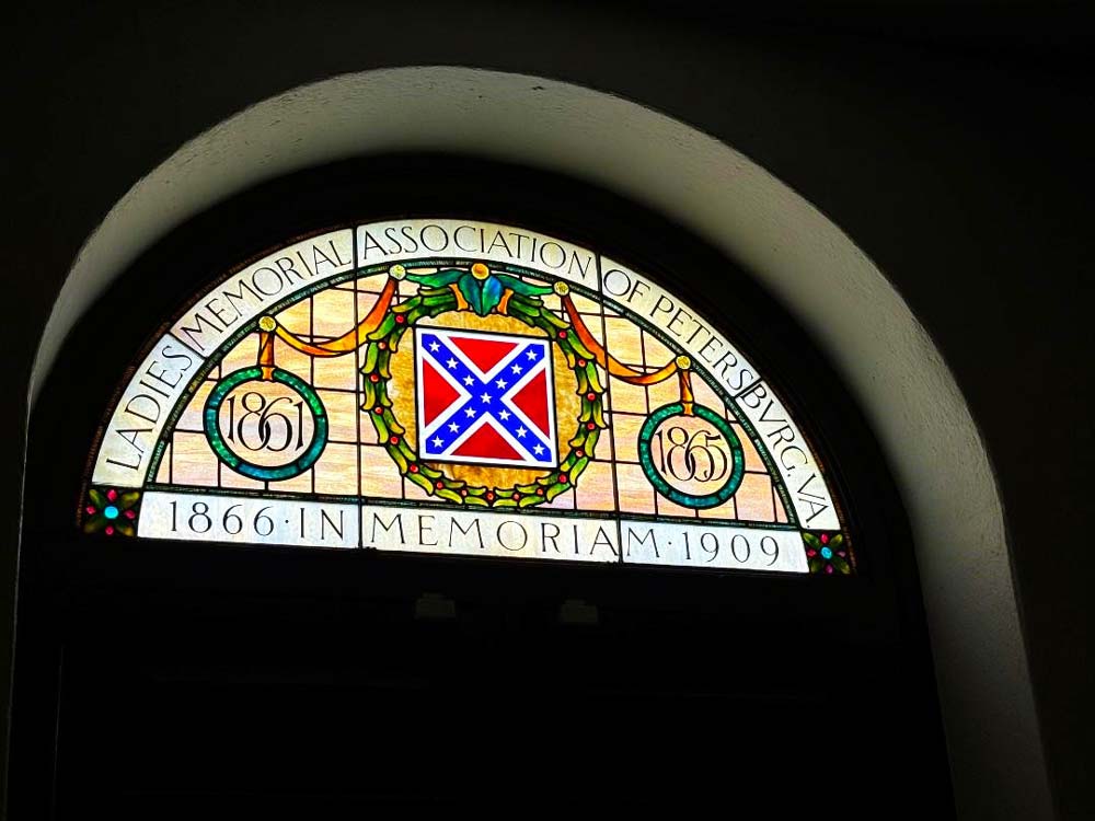 33.jpg - Window over the church door.
